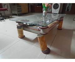 Center table with glass top - Image 5/5