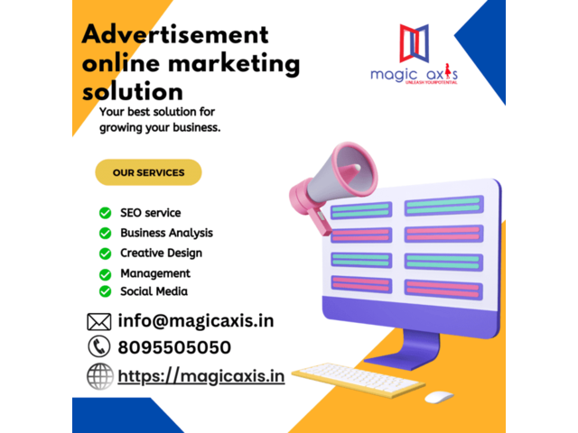 Advertisement and online marketing solution - 6/10