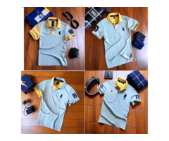 Polo Collar T-Shirt, Size M L XL XXL - Image 1/6