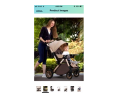 Star and Daisy Kids baby stroller pram gear foldable - Image 3/10