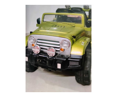 Kids motorized jeep with self and remote control operations - 1