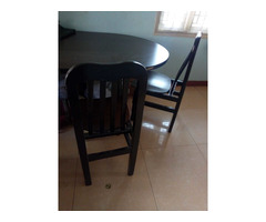 Dining Table with 6 Chairs - Image 1/2