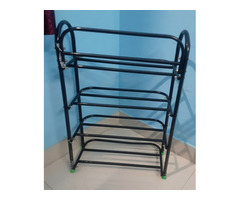 Shoe rack with 4 shelves - Image 3/5