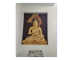 Budha Mural Art On Wall - Image 1/3