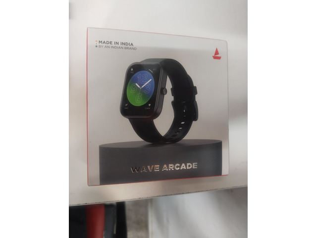 New Boat Wave Arcade 1.81 HD Display Bluetooth Calling Smartwatch with  Extra 2 years Warranty Faridabad - Buy Sell Used Products Online India