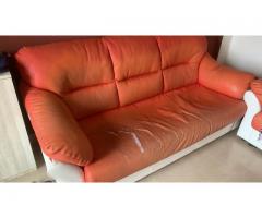 Leather Sofa 3+1+1 - Image 1/3