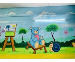 Play School Cartoon Wall Art painting From Pragati Nagar - Image 2/6