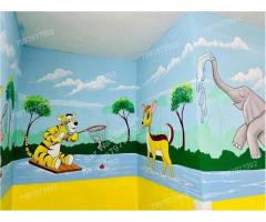 Play School Cartoon Wall Art painting From Pragati Nagar - Image 5/6