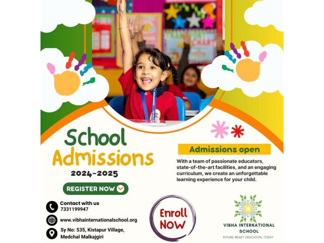 Vibha International School Admissions Open for Academic Year 2024 ...