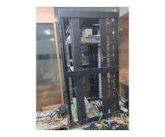WALRACK BRAND 42U 800MM AND 1000MM WITH ALL RACK ACCESSORIES - Image 5/10