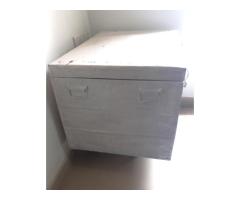 Iron trunk with lid for storage - Image 3/6