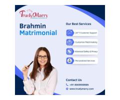Choose Your Perfect Match with TruelyMarry - The Best Brahmin Matrimonial Service - Image 1/2