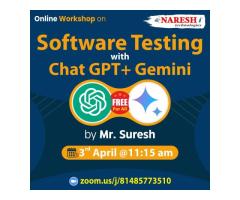 Online Free Workshop on Software Testing with Chat GPT+Gemini | Hyderabad - Image 1/2