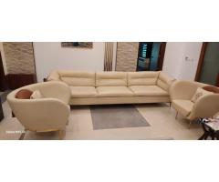Sofa Set 4+2 Seater (Washington Scandinavia Max Desert Dreams) - Image 1/9