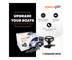 Power-Assisted Boat Steering System | Steerlyte Plus - Image 1/2