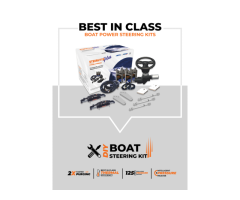 HYDRAULIC STEERING SYSTEM FOR SINGLE OUTBOARD | EXPLORER 350 | HYDRAULIC STEERING KIT - Image 3/6