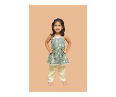 Sage Green Co-ord Set - Kesari Couture