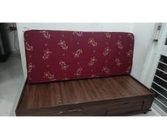 Single bed box with mattress - Image 4/8