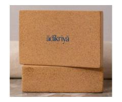 Enhance Your Yoga Practice with Our Cork Yoga Block! - Image 1/5