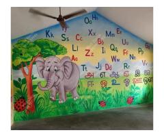 Pre Primary School Cartoon Wall Art - Image 4/6