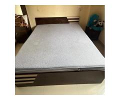 Wakefit mattess Only use 3 months with bill & 6x5 non storage bed - Image 1/2