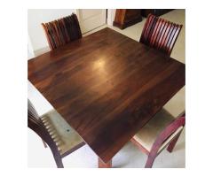 4 Seater Solid Wood Dining table - Image 6/6