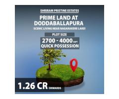 Shriram Pristine Estates @ ₹ 1.26 Cr* | Plots In Doddaballapura - Image 1/3