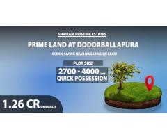 Shriram Pristine Estates @ ₹ 1.26 Cr* | Plots In Doddaballapura - Image 2/3