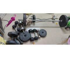 Exercise cycle and weight training Dumbells - Image 3/4