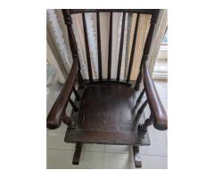 Rocking Chair with Cushion (good condition) - Image 2/3