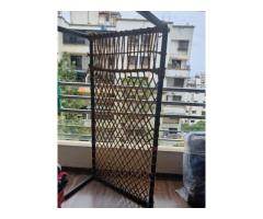 Black colored metal frame bed(Chaarpai) - Image 1/2