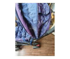 Babyhug Comfy Ride Stroller With Reversible Handle - Dark Blue - Image 1/2