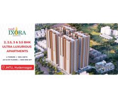 Praneeth Pranav Ixora | Premium High Rise Apartments in JNTU, Hydernagar - Image 2/4