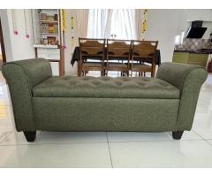 2 Seater Sofa with storage - Image 1/5