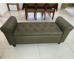 2 Seater Sofa with storage - Image 2/5