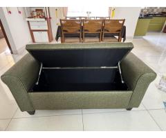 2 Seater Sofa with storage - Image 4/5