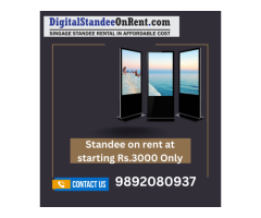 Digital standee on rent in mumbai Rs. 3000 Only