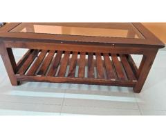 Sheesham Wood Coffee Table - Image 1/4