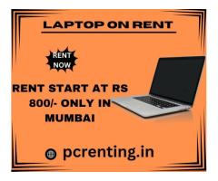 laptop on rent at Rs 800/- only in mumbai - 1