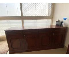 Wooden Cabinet, TV Cabinet, Drawers, Lock and key, Shoe Rack, Multipurpose Cabinet. - Image 1/4