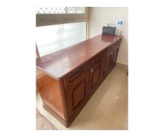 Wooden Cabinet, TV Cabinet, Drawers, Lock and key, Shoe Rack, Multipurpose Cabinet. - Image 3/4