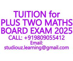 TUITION for PLUS TWO MATHS BOARD EXAM 2025- CBSE, ICSE, ISC, NIOS, STATE BOARD- SCIENCE, PHYSICS - Image 1/10