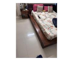 Urban ladder wooden platform bed - Image 3/4