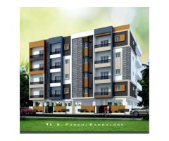 1100 Sq.Ft Flat with 2BHK For Sale in Nearing to possession flats in Bangalore - Image 5/5