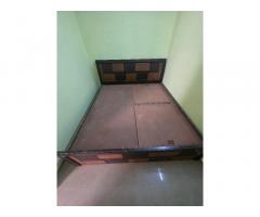 Sell used king size cot with storage - 1