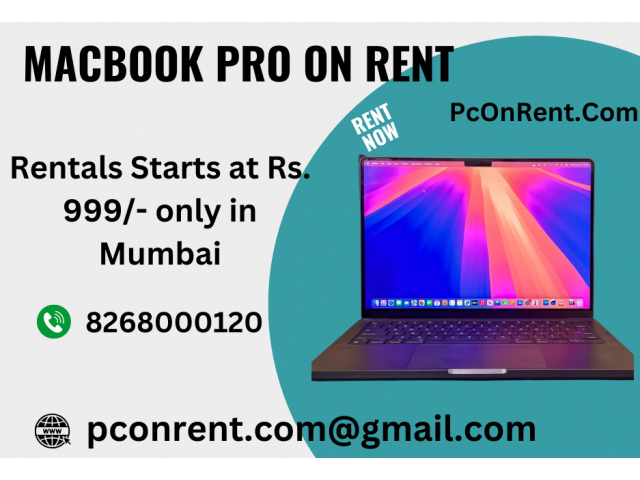 Macbook Pro On Rent Price Start At Rs999 Mumbai - 1