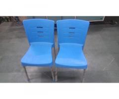 5 SS FOLDABLE TABLES AND 20 CHAIRS - 2