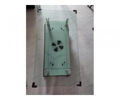 "L" shaped Sofa set 6 seater and Glass teapoy for sale - 1