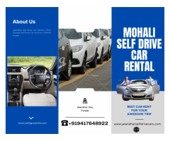 Self Drive Car Rental Mohali