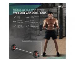 HRX 40kg professional metal integrated ten rubber weights set